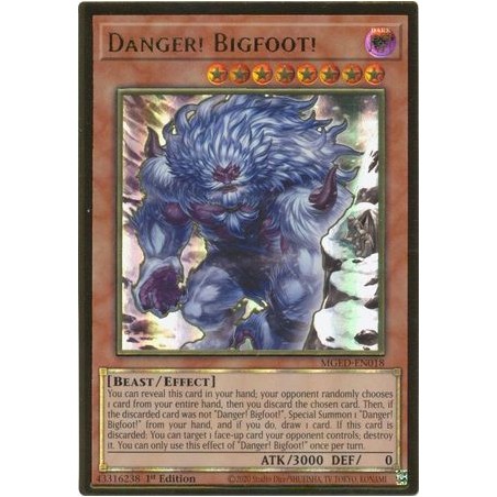 Maximum Gold: El Dorado - Danger! Bigfoot! (Alt. Art)