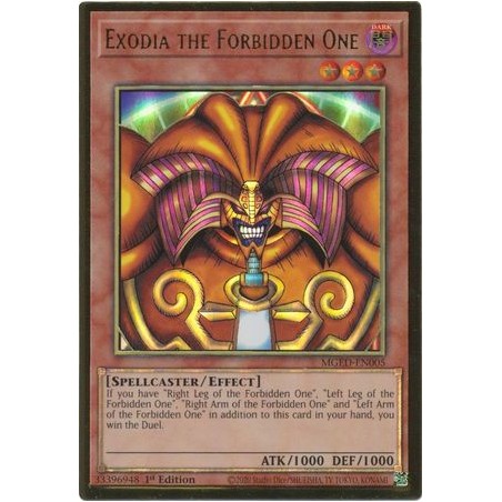 Maximum Gold: El Dorado - Exodia the Forbidden One