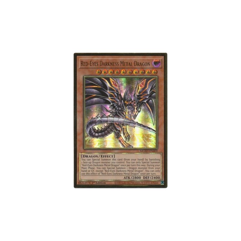 Maximum Gold: El Dorado - Red-Eyes Darkness Metal Dragon (Alt. Art)