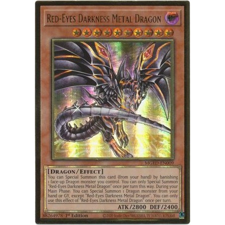 Maximum Gold: El Dorado - Red-Eyes Darkness Metal Dragon (Alt. Art)