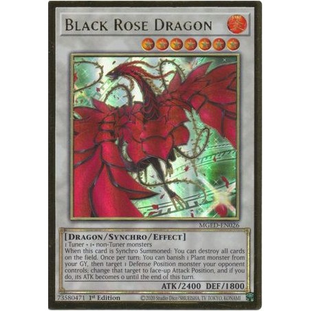 Maximum Gold: El Dorado - Black Rose Dragon (Alt. Art)