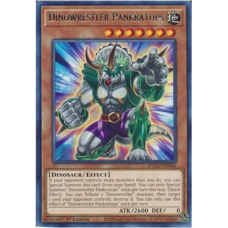 Ancient Guardians - Dinowrestler Pankratops