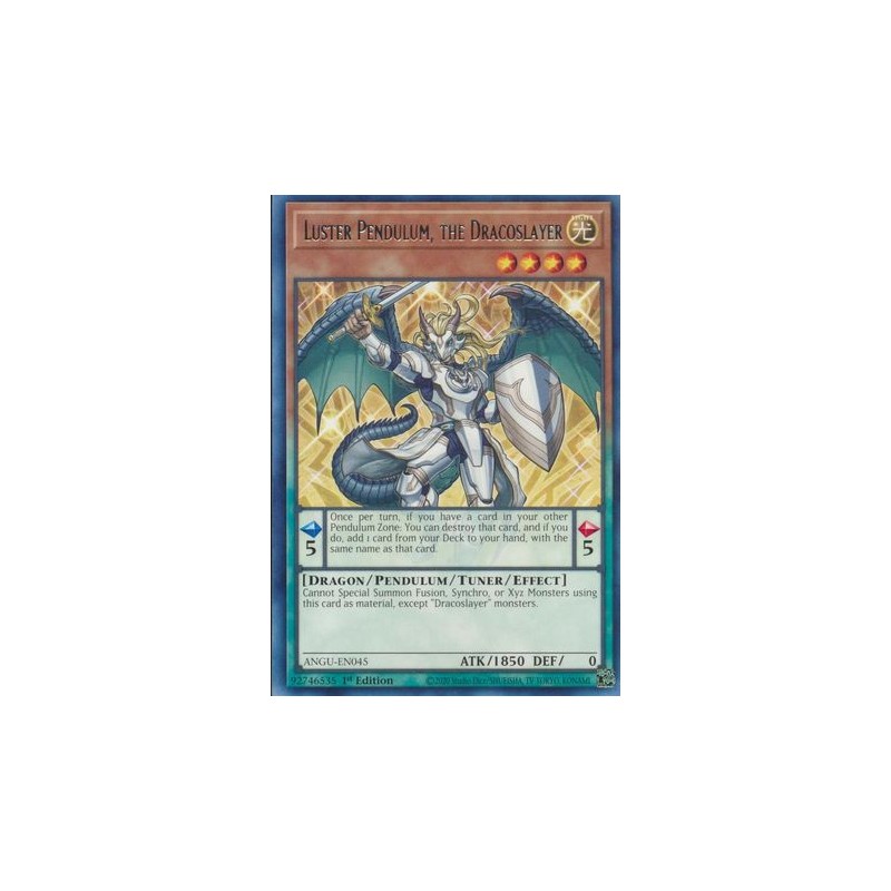 Ancient Guardians - Luster Pendulum, the Dracoslayer