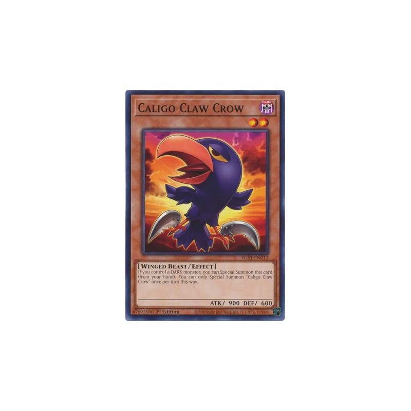 Egyptian God Deck: Slifer - Caligo Claw Crow