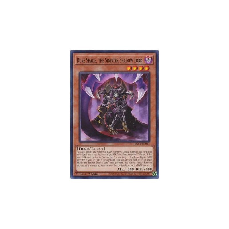 Egyptian God Deck: Slifer - Duke Shade, the Sinister Shadow Lord