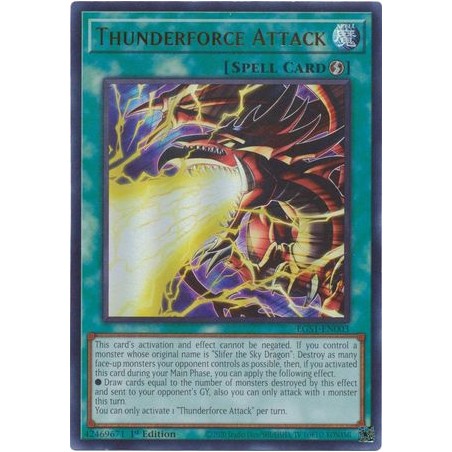 Egyptian God Deck: Slifer - Thunderforce Attack