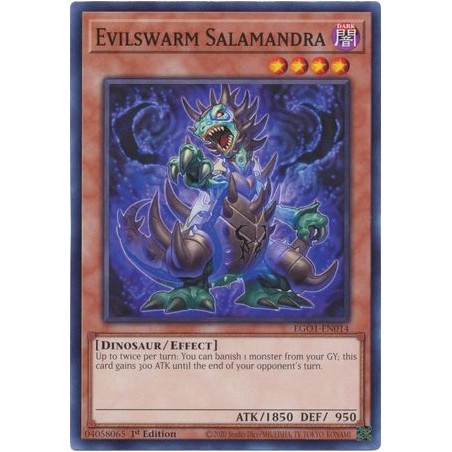 Egyptian God Deck: Obelisk - Evilswarm Salamandra