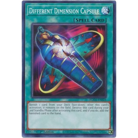 Egyptian God Deck: Obelisk - Different Dimension Capsule