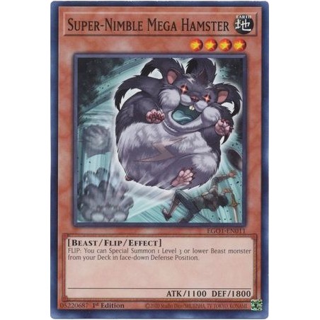 Egyptian God Deck: Obelisk - Super-Nimble Mega Hamster