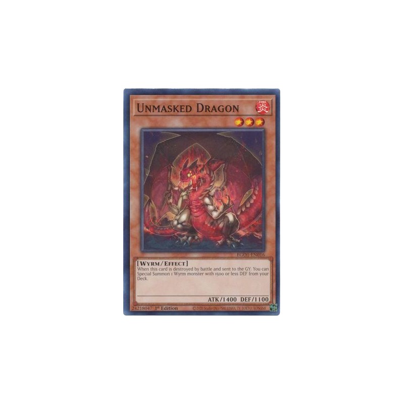 Egyptian God Deck: Obelisk - Unmasked Dragon