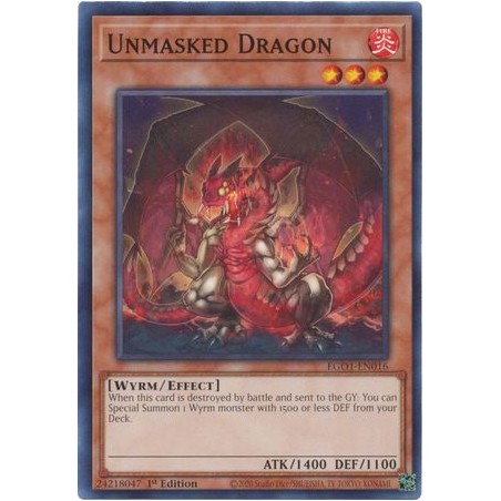 Egyptian God Deck: Obelisk - Unmasked Dragon