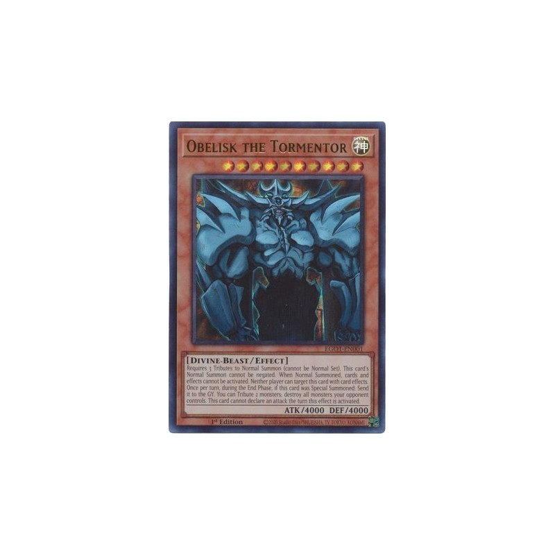 Egyptian God Deck: Obelisk - Obelisk the Tormentor