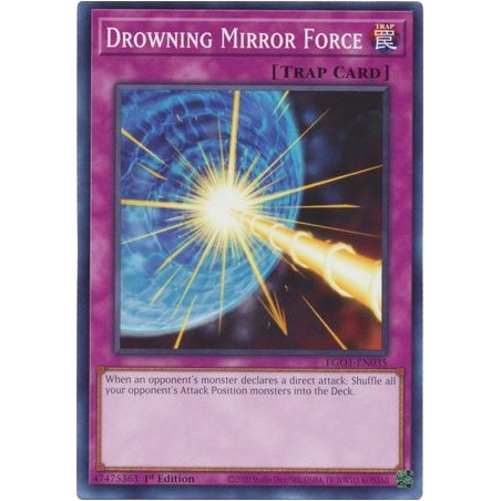 Egyptian God Deck: Obelisk - Drowning Mirror Force