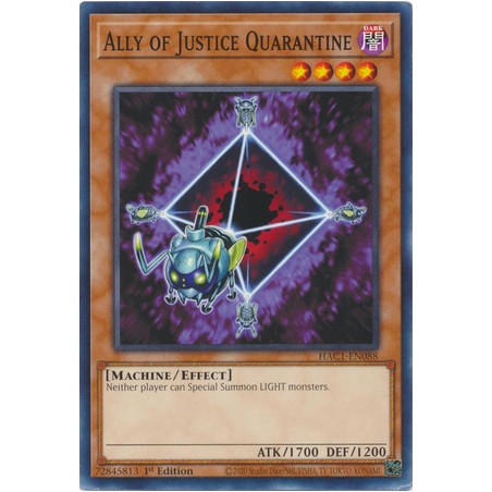 Hidden Arsenal: Chapter 1 - Ally of Justice Quarantine