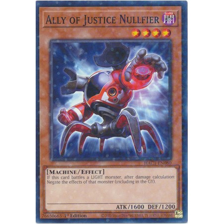 Hidden Arsenal: Chapter 1 - Ally of Justice Nullfier