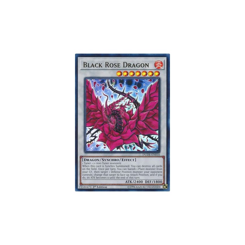 Duel Devastator - Black Rose Dragon