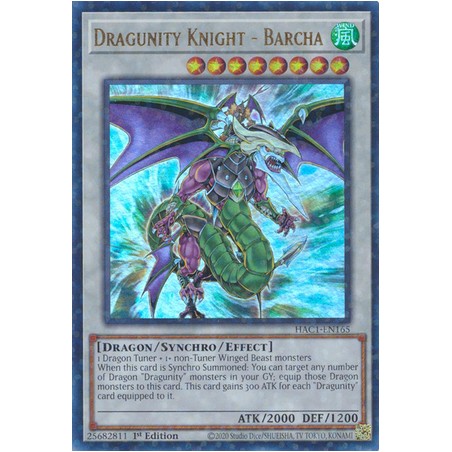 Hidden Arsenal: Chapter 1 - Dragunity Knight - Barcha