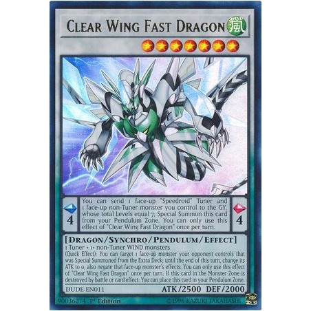 Duel Devastator - Clear Wing Fast Dragon