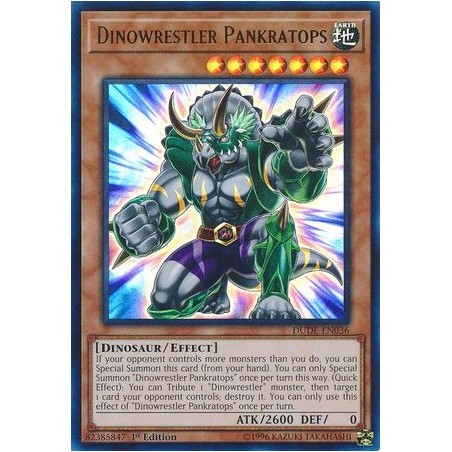 Duel Devastator - Dinowrestler Pankratops