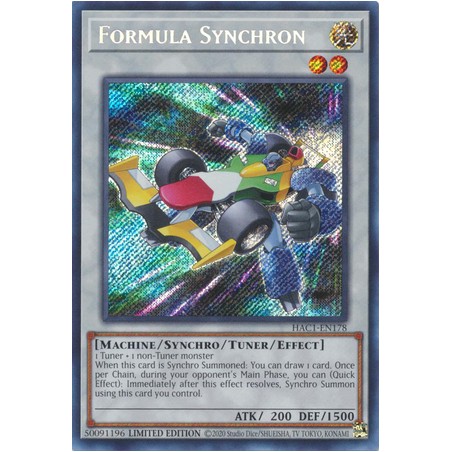 Hidden Arsenal: Chapter 1 - Formula Synchron