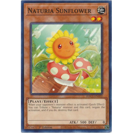 Hidden Arsenal: Chapter 1 - Naturia Sunflower