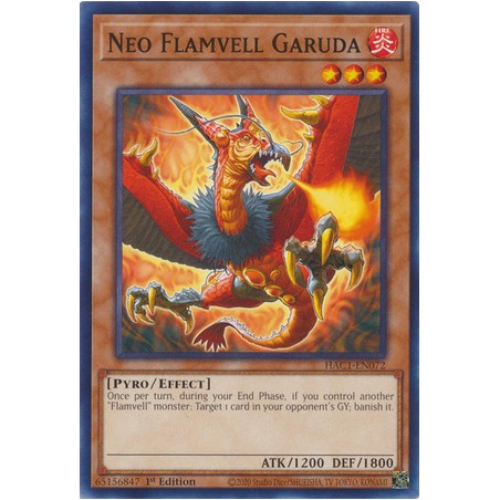 Hidden Arsenal: Chapter 1 - Neo Flamvell Garuda