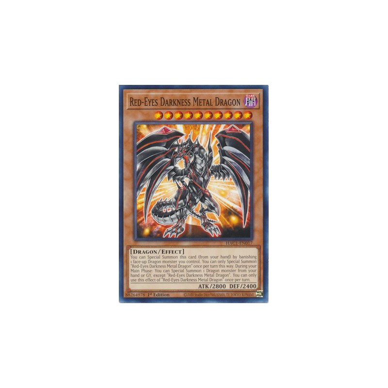 Hidden Arsenal: Chapter 1 - Red-Eyes Darkness Metal Dragon