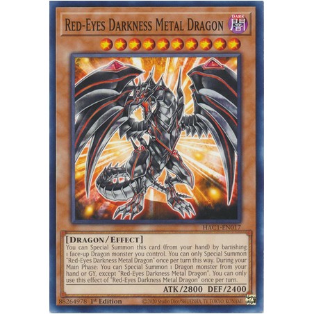 Hidden Arsenal: Chapter 1 - Red-Eyes Darkness Metal Dragon