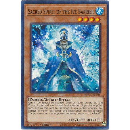 Hidden Arsenal: Chapter 1 - Sacred Spirit of the Ice Barrier