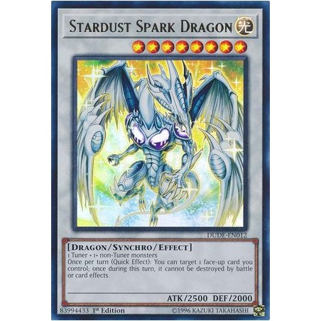 Duel Devastator - Stardust Spark Dragon