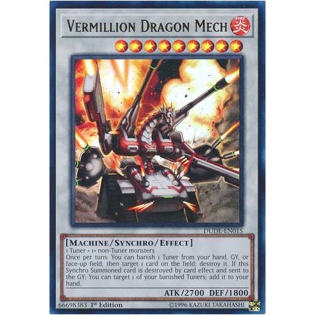 Duel Devastator - Vermillion Dragon Mech