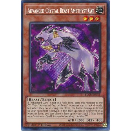 Crystal Revenge - Advanced Crystal Beast Amethyst Cat