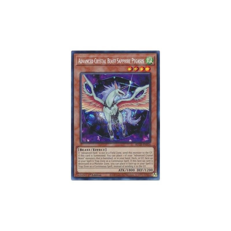 Crystal Revenge - Advanced Crystal Beast Sapphire Pegasus