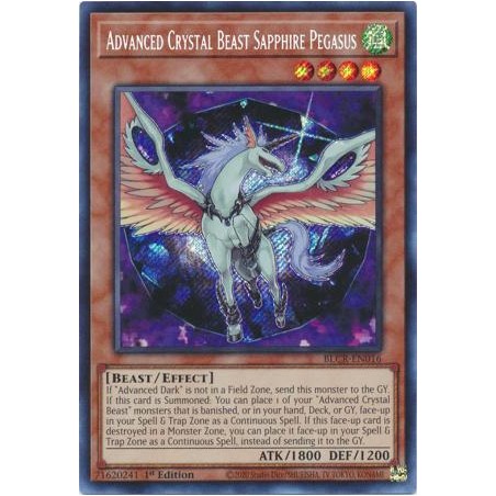 Crystal Revenge - Advanced Crystal Beast Sapphire Pegasus