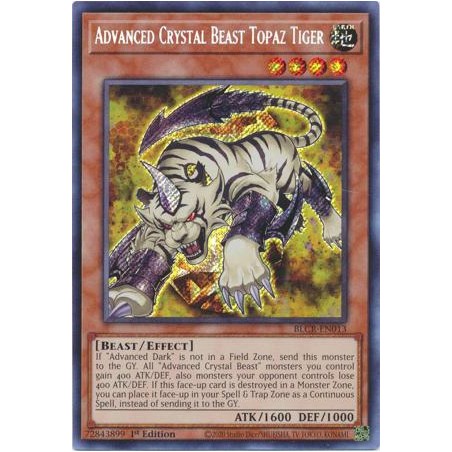 Crystal Revenge - Advanced Crystal Beast Topaz Tiger