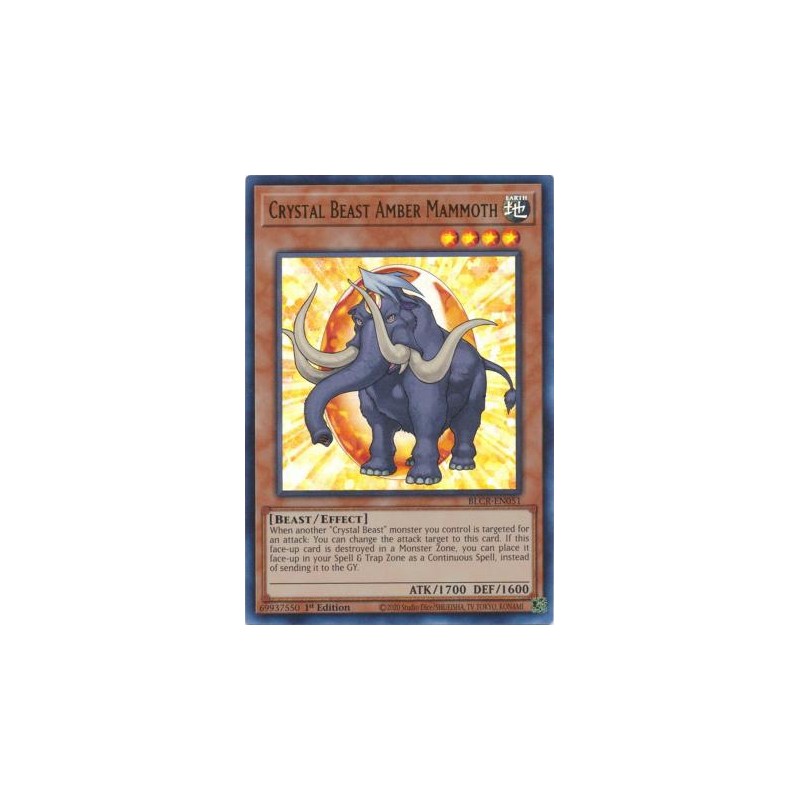 Crystal Revenge - Crystal Beast Amber Mammoth