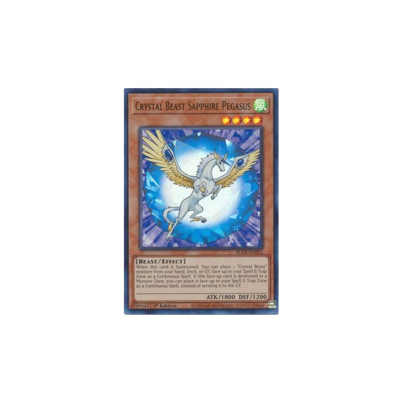 Crystal Revenge - Crystal Beast Sapphire Pegasus