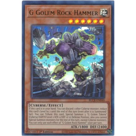 Crystal Revenge - G Golem Rock Hammer