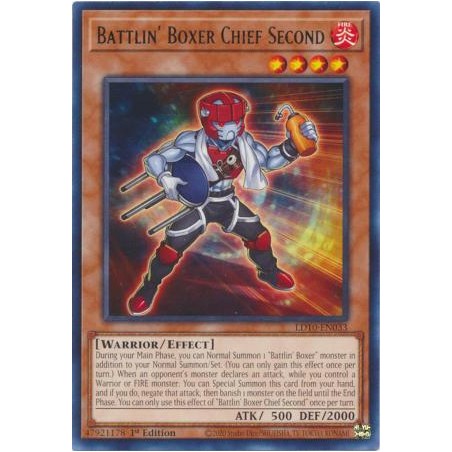 Soulburning Volcano - Battlin' Boxer Chief Second