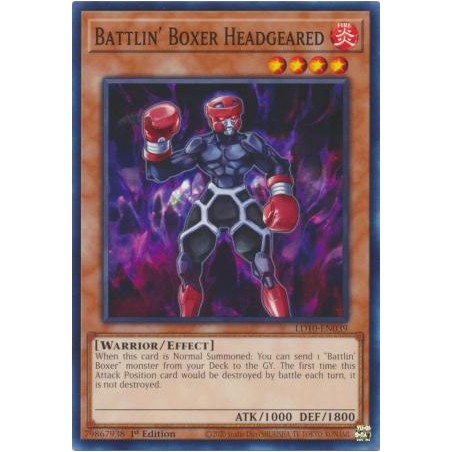 Soulburning Volcano - Battlin' Boxer Headgeared