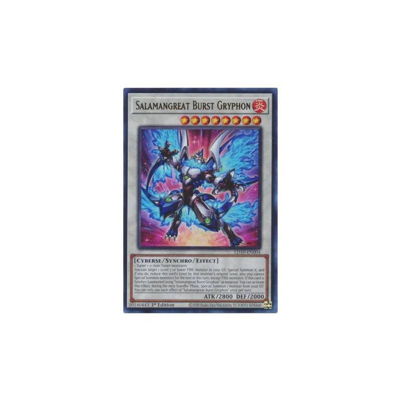 Soulburning Volcano - Salamangreat Burst Gryphon