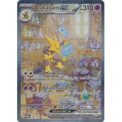 Scarlet & Violet 151 - Alakazam ex - 201/165