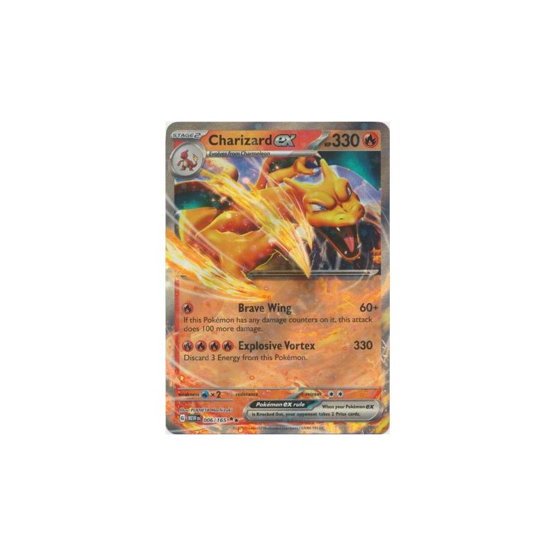 Scarlet & Violet 151 - Charizard ex - 006/165