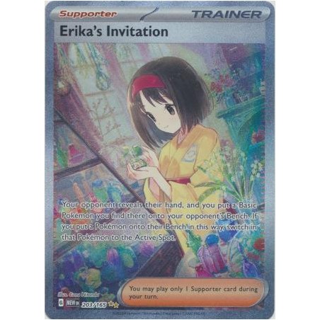 Scarlet & Violet 151 - Erika's Invitation - 203/165