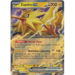 Scarlet & Violet 151 - Zapdos ex - 145/165