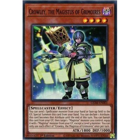 Genesis Impact - Crowley, the Magistus of Grimoires
