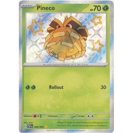 Paldean Fates - Pineco - 099/091