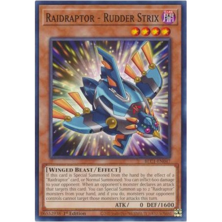 Battles of Legend: Chapter 1 - Raidraptor - Rudder Strix