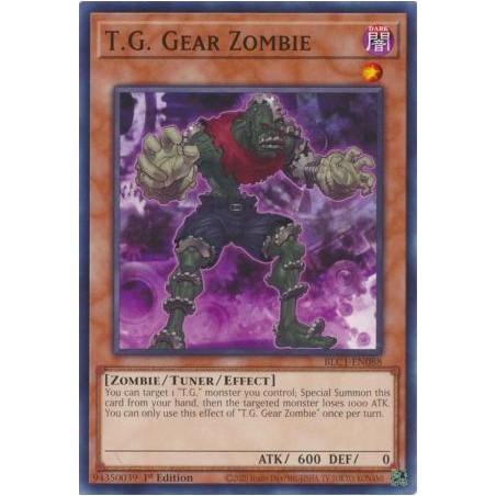 Battles of Legend: Chapter 1 - T.G. Gear Zombie