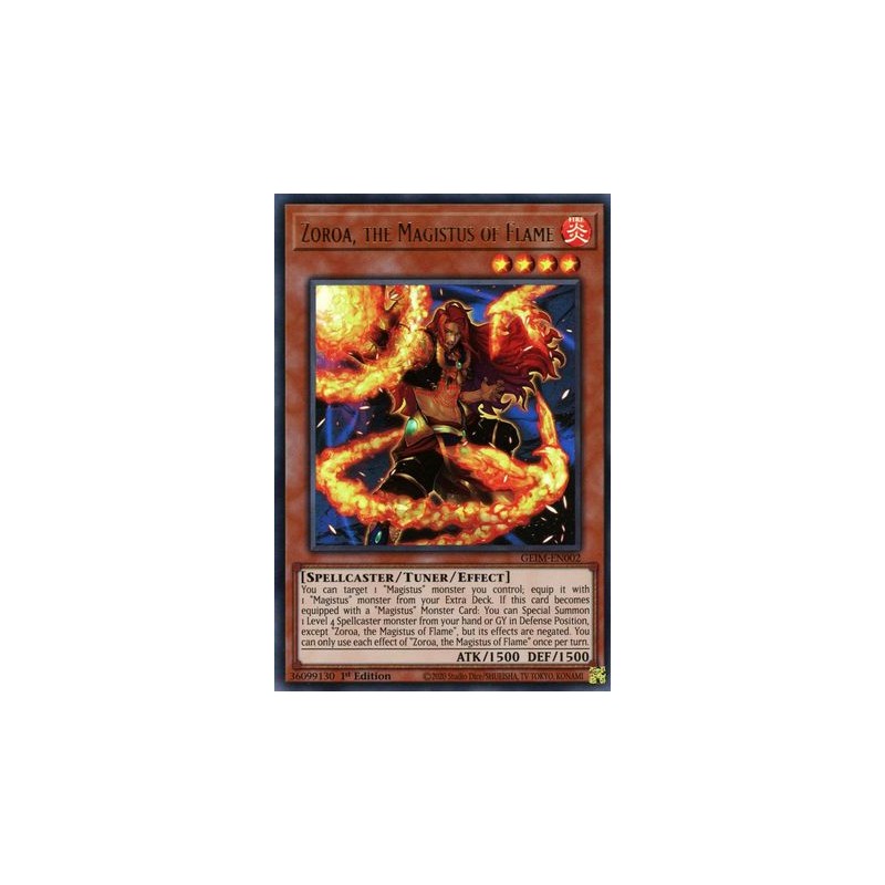 Genesis Impact - Zoroa, the Magistus of Flame